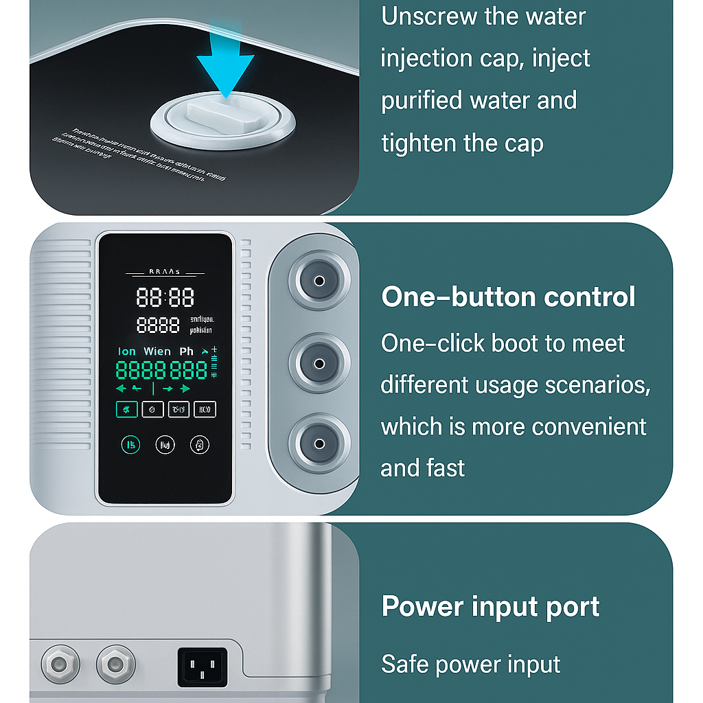 AquaNova Labs H2 Prism Pro Hydrogen Water Station