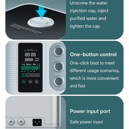 AquaNova Labs H2 Prism Pro Hydrogen Water Station
